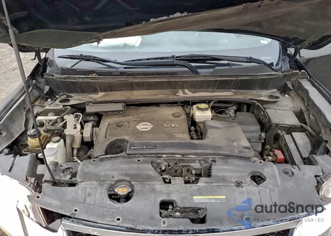 2015 Nissan Pathfinder S z USA, uszkodzony, nr VIN 5N1AR2MN6FC601296